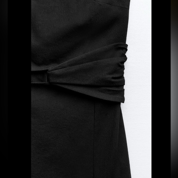 STRAPLESS MIDI DRESS - Picture 5 of 5